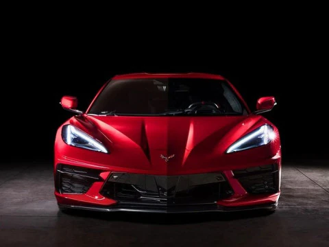 Chevrolet Corvette C8 Stingray mit Texturen 3D Modell