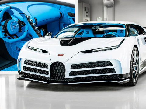 Bugatti Centodieci von hoher Qualit&auml;t 3D Modell