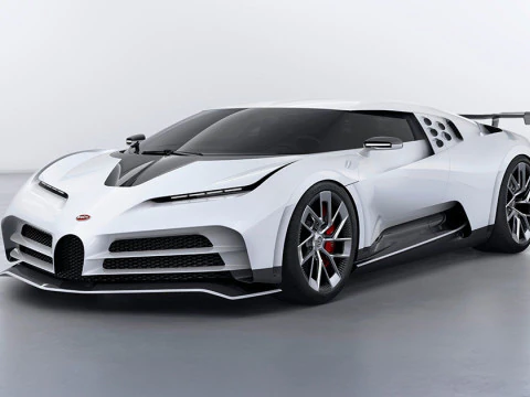 Bugatti Centodieci von hoher Qualit&auml;t 3D Modell