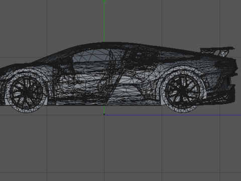 Bugatti Centodieci High-Quality 3D 모델