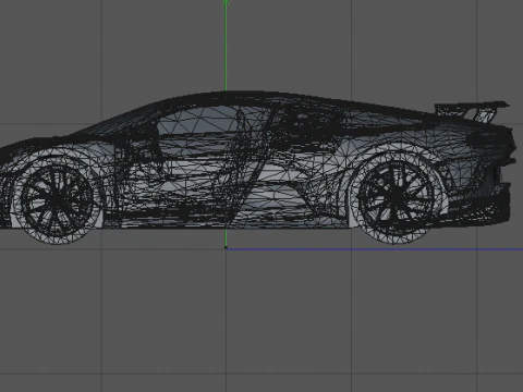 Bugatti Centodieci von hoher Qualit&auml;t 3D Modell