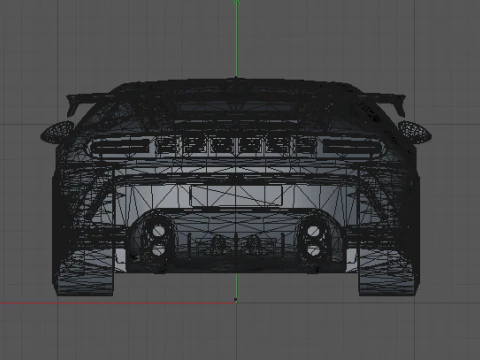 Bugatti Centodieci von hoher Qualit&auml;t 3D Modell