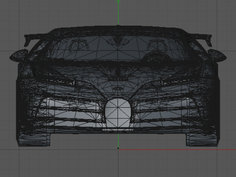 Bugatti Centodieci High-Quality 3D 모델