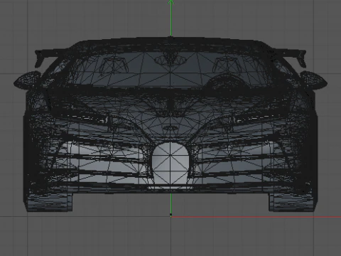 Bugatti Centodieci von hoher Qualit&auml;t 3D Modell