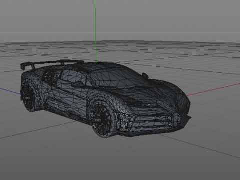 Bugatti Centodieci High-Quality 3D 모델
