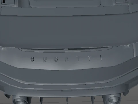 Bugatti Centodieci von hoher Qualit&auml;t 3D Modell