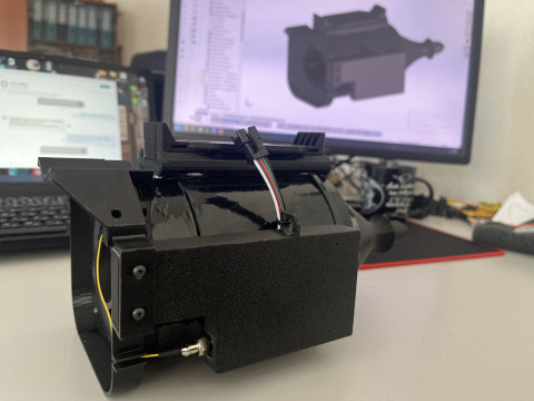 Cassette for FPV drone fiber optic Model Cetak 3D