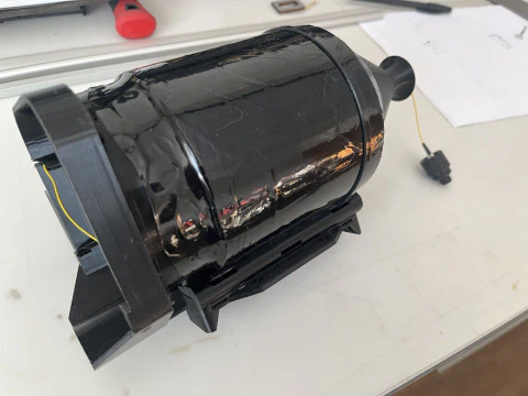 Cassette for FPV drone fiber optic 10 km 3D print model 3D Print Model