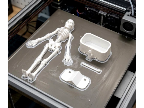 Dancing skeleton for an aquarium 3D Print Model
