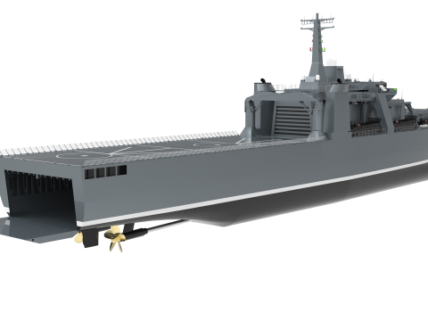 RSS Presistence 209 Modelo 3D