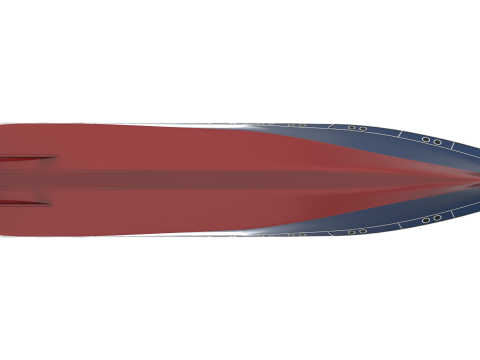 Fast Patrol Boat Vintage 3D 模型