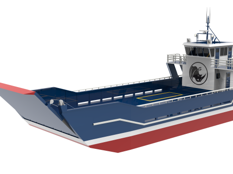 Landing Craft Unit Modèle 3D