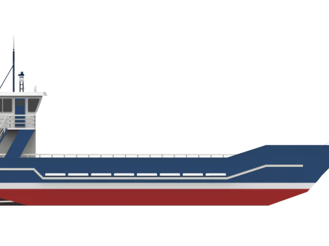 Landing Craft Unit 3D Model