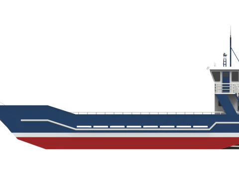 Landing Craft Unit 3D Model