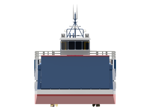 Landing Craft Unit 3D मॉडल