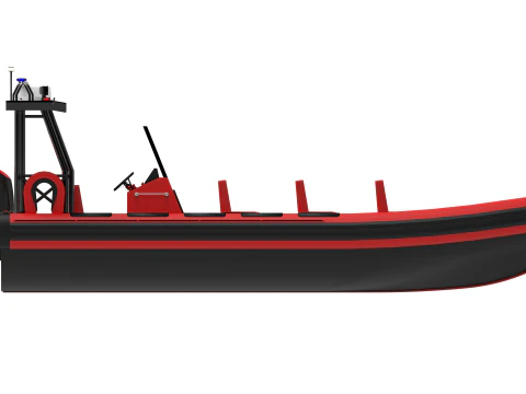 Barca MOB Modello 3D