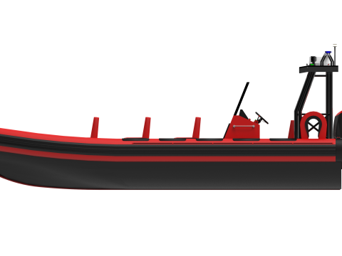 MOB Boat Modèle 3D
