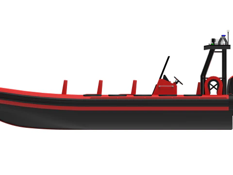 Barca MOB Modello 3D