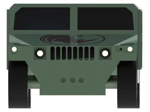 Combat Vehicle 3D Model