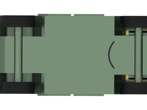Combat Vehicle 3D Model