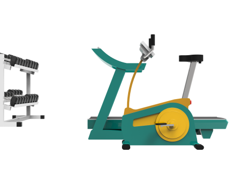 GYM Set 3D Model