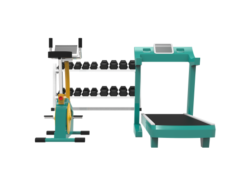 GYM Set 3D Model