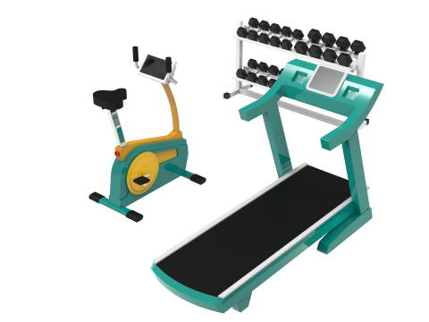 GYM Set 3D Model