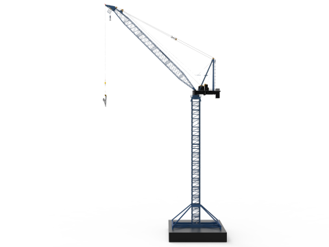 Башенный кран 3D Модель