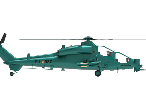 AGUSTA A129 Modello 3D