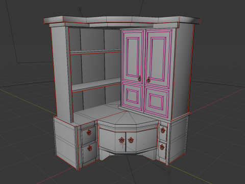Cupboard 3D Model