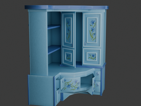 Cupboard 3D Model