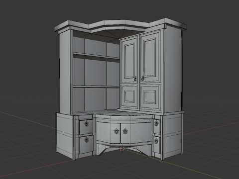 Cupboard 3D Model