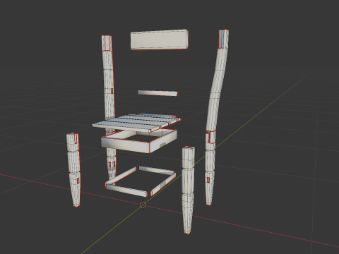 Chair Model 3D