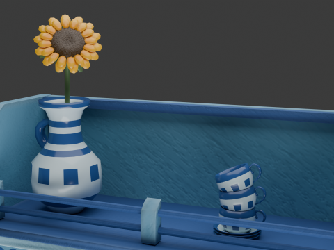 Handmade-Styled Cupboard 3D 模型