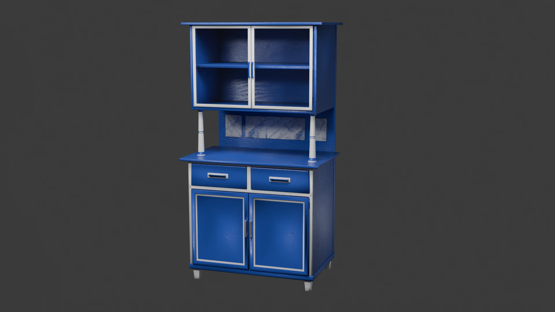Cabinet 3D Model .c4d .max .obj .3ds .fbx .stl .blend