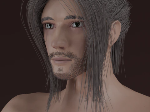 Personaggio maschile Modello 3D