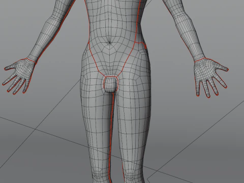 MaleCharacter 3D Model