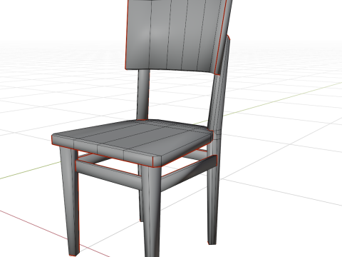 कुर्सियाँपैक 3D मॉडल