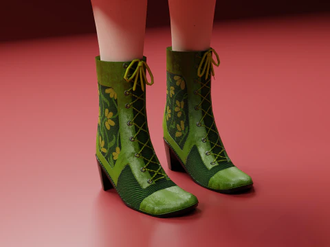Forest Witch 3D Model