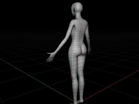 Forest Witch 3D Model