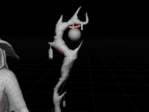 Forest Witch 3D Model