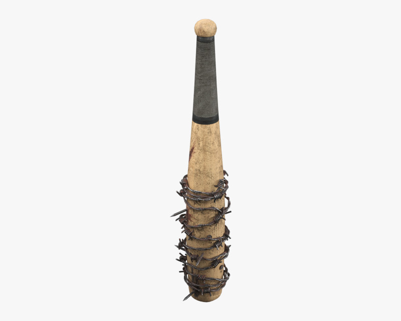 Rounders Bat Melee Weapon 3D मॉडल .c4d .max .obj .3ds .fbx .stl .blend 