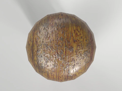 Cricket Bat Melee Weapon 3D Model