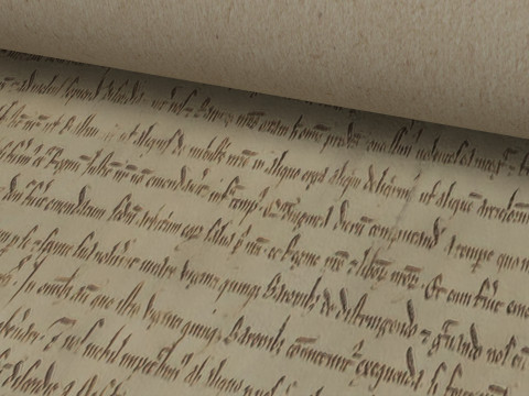 Magna Carta Scroll 3Dモデル