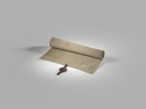 Magna Carta Scroll 3Dモデル