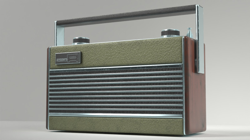 Roberts Radio RFM3 3D मॉडल .c4d .max .obj .3ds .fbx .stl .blend 