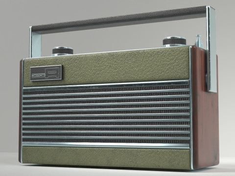 Roberts Radio RFM3 3D Modell