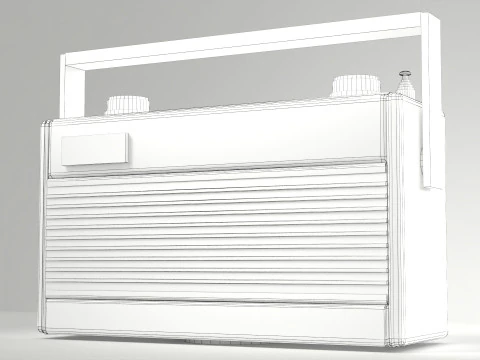 Roberts Radio RFM3 3D Model