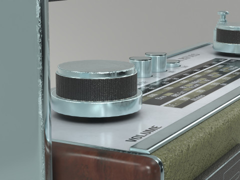 Roberts Radio RFM3 3D मॉडल