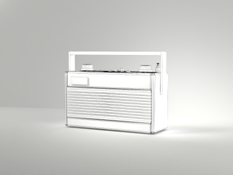 Roberts Radio RFM3 3D मॉडल